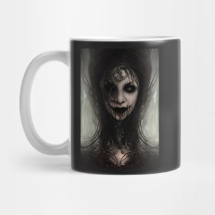 Mysterious Gothic Woman | Gothic Aesthetic | Beautiful Vampire Woman Mug